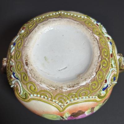 LOT 362: Unmarked Moriage China Tea Set