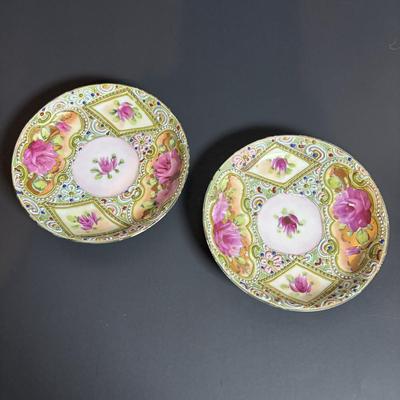LOT 362: Unmarked Moriage China Tea Set