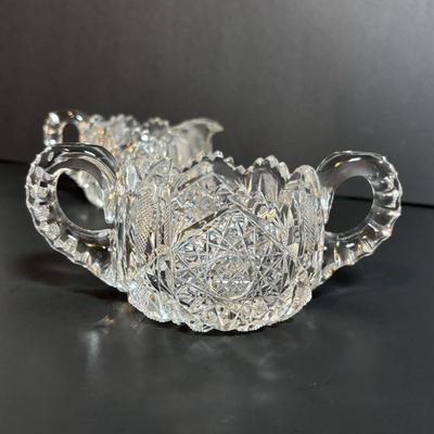 LOT 378: Vintage Cut Crystall Collection including a Waterford Glass