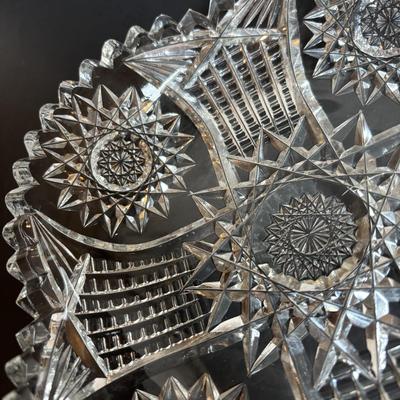 LOT 378: Vintage Cut Crystall Collection including a Waterford Glass