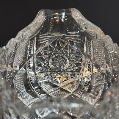 LOT 378: Vintage Cut Crystall Collection including a Waterford Glass