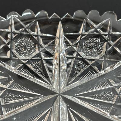 LOT 378: Vintage Cut Crystall Collection including a Waterford Glass