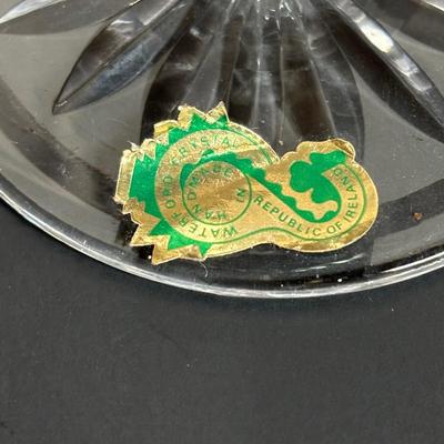 LOT 378: Vintage Cut Crystall Collection including a Waterford Glass