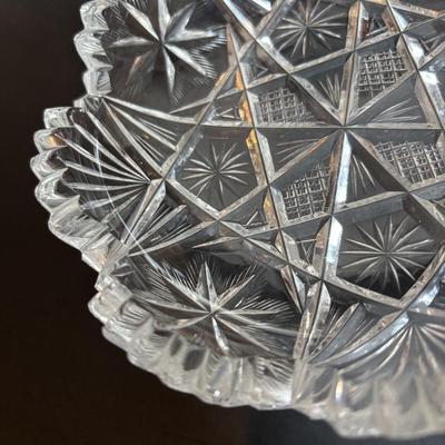 LOT 378: Vintage Cut Crystall Collection including a Waterford Glass