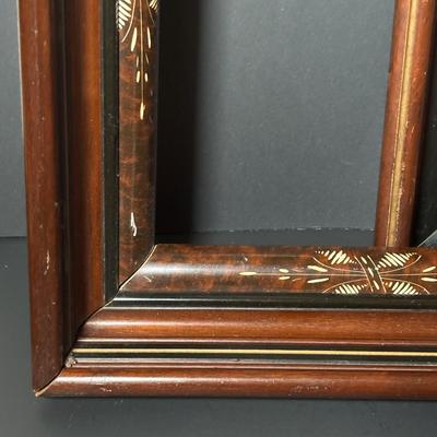 LOT 379: Pair of Vintage/Antique Wooden Picture Frames