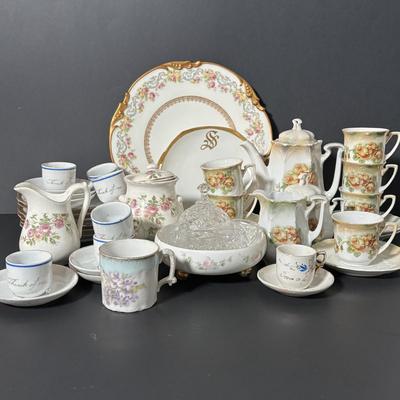 LOT 391: Time for a Tea Party: Limoges, Germany, Austria, Unmarked