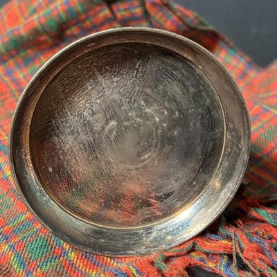 LOT 394: Lochcarron Made in Scotland Munro Scarf, Claddagh Tankard/Mug, Single Edge Knife w/Antler Handle & More