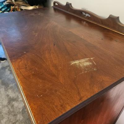Antique Armoire Dresser on casters 38x22x52