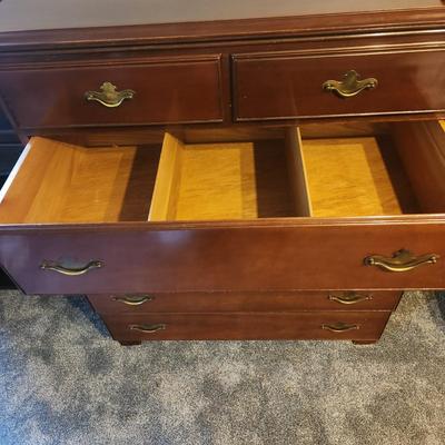 Statton 2 over 4 Drawers Dresser Chest 36x20x45