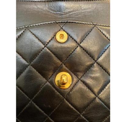 Authentic double flaps quilted Chanel bag