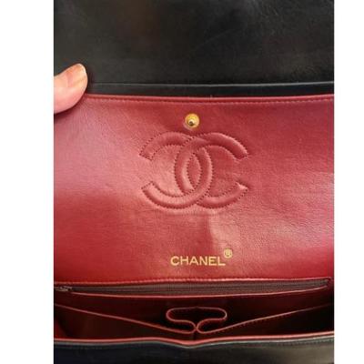Authentic double flaps quilted Chanel bag