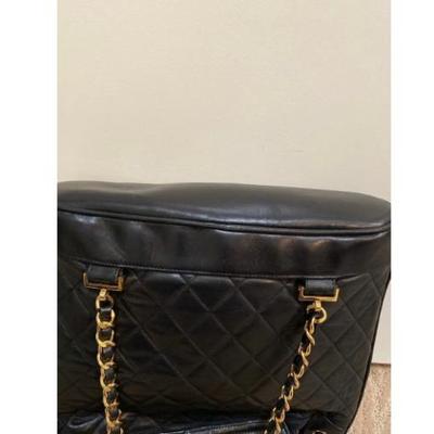 Authentic vintage Chanel backpack large