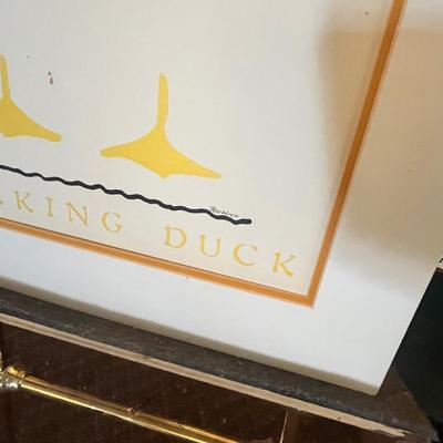 Lot 132 Peeking Duck Print