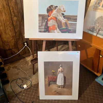 Lot 134 Girl Prints