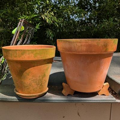 Clay Planter Lot #1 of 7