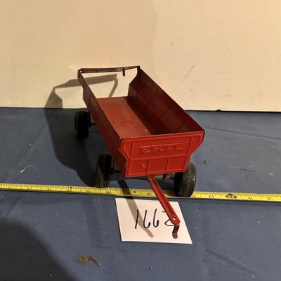 Vintage Ertl Red Wagon