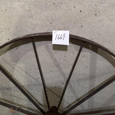 40” Antique Wheel