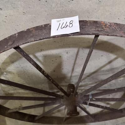 40” Antique Wheel