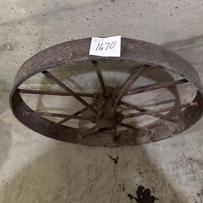 27” Antique Wheel