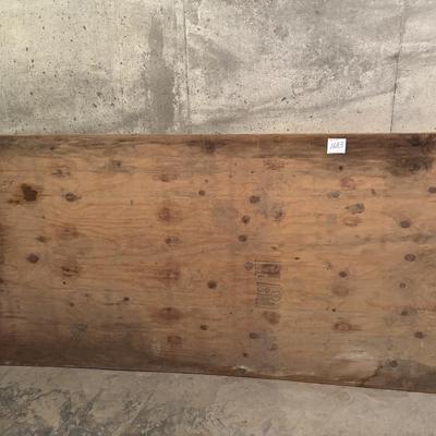 2- 96”x48” Sheets of Plywood