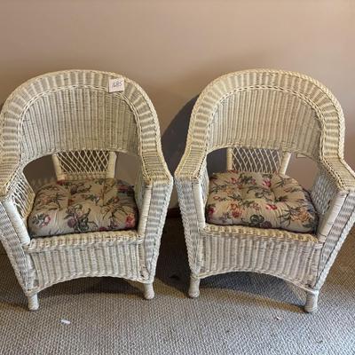 2 Wicker Chairs