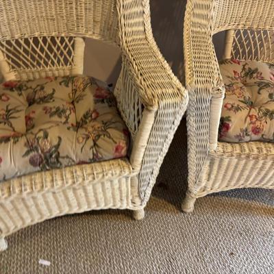 2 Wicker Chairs