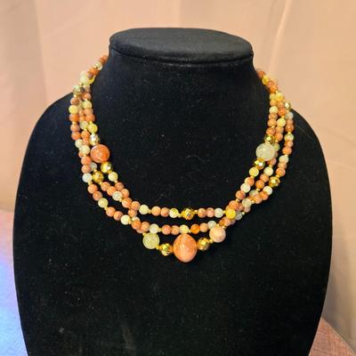 Coral look Necklace