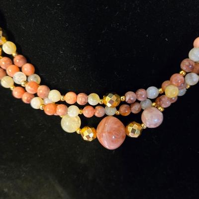 Coral look Necklace