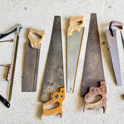 Saw Bundle - Hand Saws, Bow Saw
