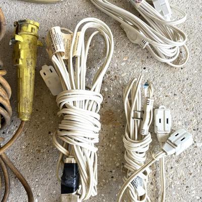 Extension Cord Bundle With Clear Tote