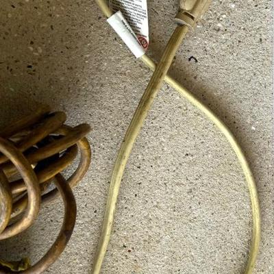 Extension Cord Bundle With Clear Tote