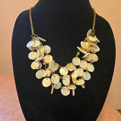 Multi Strand Shell Necklace