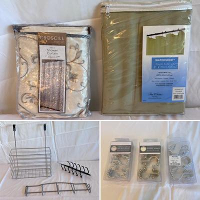 Croscill Home, Watershed, and More Shower Curtains and Bathroom Organization (PB-DZ)