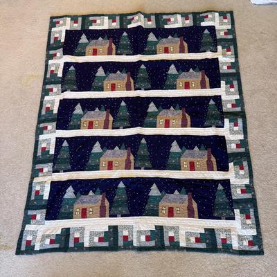 Collection of Handmade Quilts and Embroidered Pillowcases (PB-DZ)