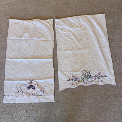 Collection of Handmade Quilts and Embroidered Pillowcases (PB-DZ)