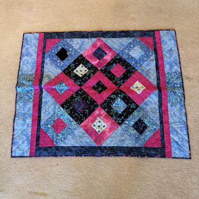 Collection of Handmade Quilts and Embroidered Pillowcases (PB-DZ)