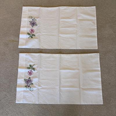 Collection of Handmade Quilts and Embroidered Pillowcases (PB-DZ)