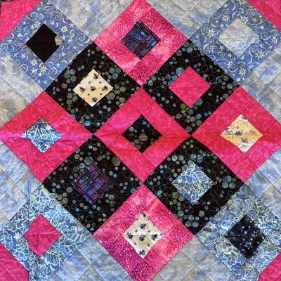 Collection of Handmade Quilts and Embroidered Pillowcases (PB-DZ)