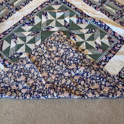 Collection of Handmade Quilts and Embroidered Pillowcases (PB-DZ)
