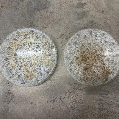 Mid Century Starburst Textured Glass Ceiling Light