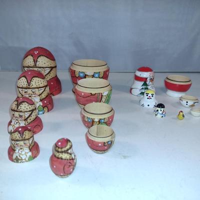 Russian Nesting Dolls- Two Sets (#24)