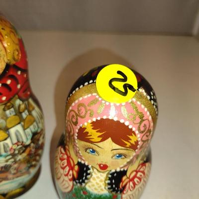 Russian Nesting Dolls- Two Sets (#25)