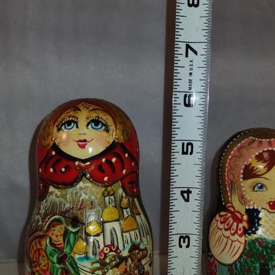 Russian Nesting Dolls- Two Sets (#25)