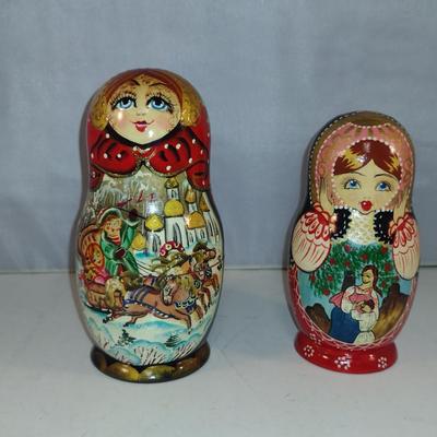 Russian Nesting Dolls- Two Sets (#25)