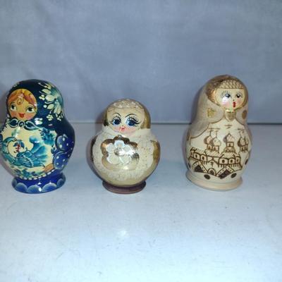 Russian Nesting Dolls- Three Sets (#26)