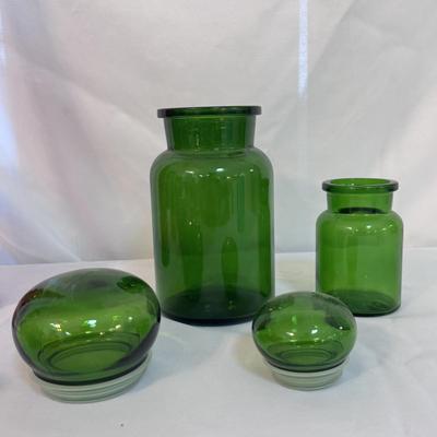 Colorful Belgian Glass Jars and More (SR-DZ)