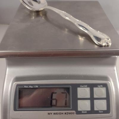 Gorham Sterling Silver Flatware- Possibly Rondo Pattern- Approx Total Weight 1,567 Grams