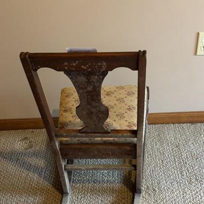 Vintage Sewing Rocker