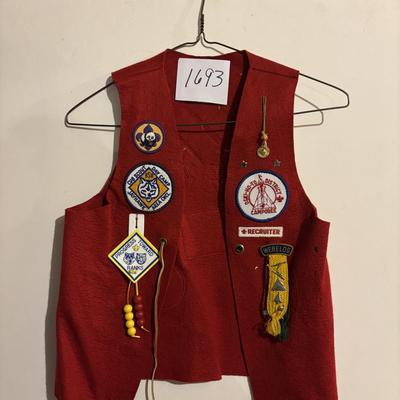 Vintage Boy Scout Vest