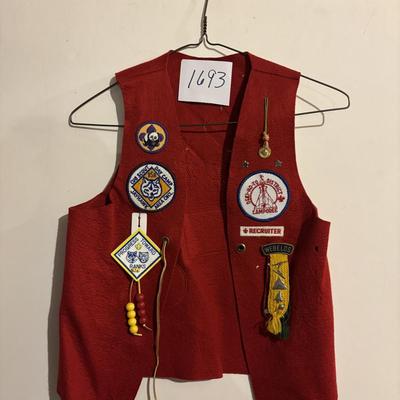 Vintage Boy Scout Vest
